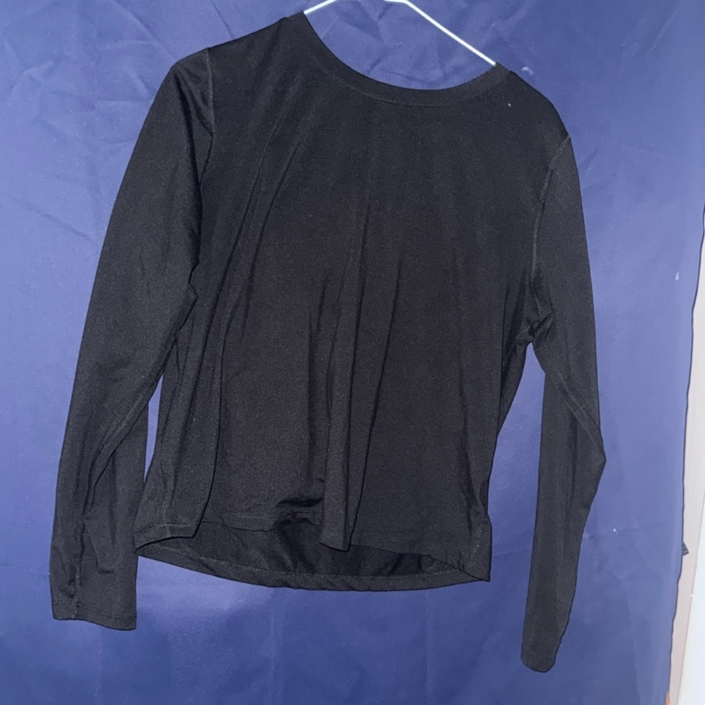 Champion‎ Womens Medium Purple Pink Long Sleeve Athletic Compression Shirt